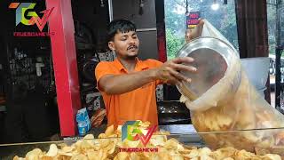 Hot chips are made this way Kerala2024 [upl. by Nesnah]