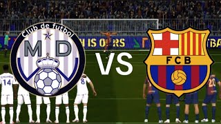 real madrid vs barcelona efootboll penalty [upl. by Knah]