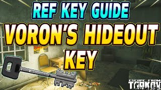 Vorons Hideout Key  Key Guide  Escape From Tarkov [upl. by Rihsab249]