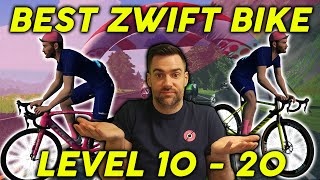 BEST MID RANGE ZWIFT BIKES level 10  20 [upl. by Delaney343]