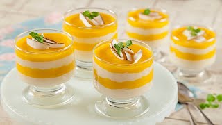 Tacinha com Creme de Coco e Manga  Receitas Nestlé [upl. by Enuj]