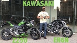 รีวิวการขับขี่ Kawasaki Er6n 2015 ท่อ Akrapovic Full System เสียง 2 สูบ [upl. by Anitsirc]