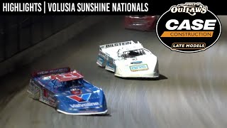 World of Outlaws CASE Late Models  Sunshine Nationals  January 20 2024  HIGHLIGHTS [upl. by Touber803]