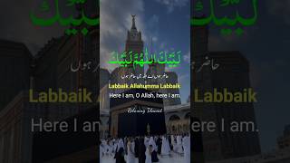 Beautiful Recitation Of Talbiyah Hajj  Labbaik Allahumma Labbaik  لبيك اللهم لبيك  Hajj 2024 [upl. by Frederick]