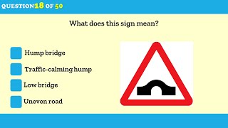 driving theory test uk 2023  driving theory test dvsa 50 questions and answers 2 [upl. by Phillipe]