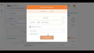 EveryDollar Tutorial Handling Company Reimbursements [upl. by Hasin]