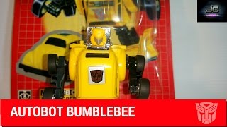 Revisión Transformers 19 Autobot quotMinibotquot Bumblebee G1 en Español [upl. by Horsey]