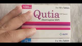 Qutia Quetiapine 25mg 50mg 100mg use in urdu [upl. by Savdeep817]