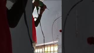 Split Air Conditioner indoor plate installation [upl. by Malkin]