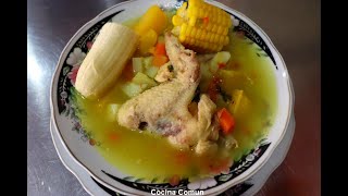 SOPA DE POLLO CON VERDURAS [upl. by Sirron]