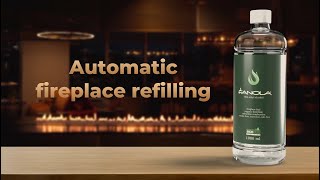 Planika Automatic Fireplace Refilling [upl. by Nomsed]