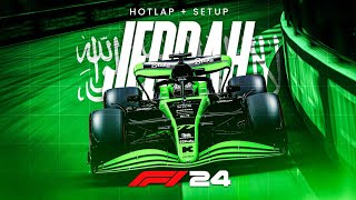 F1 24 Saudi Arabia Hotlap  Setup [upl. by Dnarud]