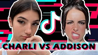 CHARLI DAMELIO VS ADDISON RAE TIKTOK BATTLE  2020  PART 2 [upl. by Liberati]