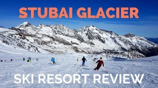 The Stubai Glacier Ski Resort Review for Beginners and Families [upl. by Yelkcub681]