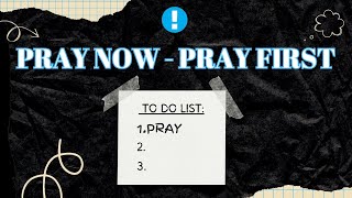 Pray Now  Pray First  Part 2  Abiding in Jesus  Pastor John Larkam [upl. by Augustina]