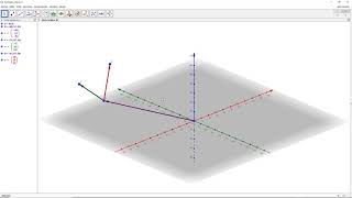 Tutorial representación gráfica de vectores en Geogebra [upl. by Reidar]