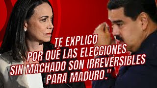 ¡URGENTE ¡TE EXPLICO POR QUE LAS ELECCIONES SIN MACHADO SON IRREVERSIBLES PARA MADURO [upl. by Yreva]