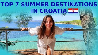 Top 7 SUMMER DESTINATIONS You MUST Visit in Croatia [upl. by Leumek376]