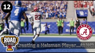 Creating a Heisman PlayerAt WR l Road to Glory  Improviser QB l Episode 12 [upl. by Arnon]