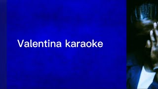 Daniel Caesar  Valentina karaoke [upl. by Rolyak]