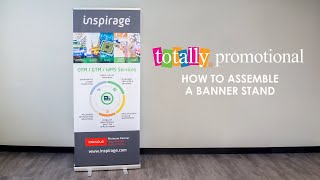 Retractable Banner Stand Instructions [upl. by Barcellona]