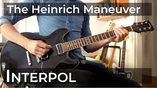 The Heinrich Maneuver Interpol bass and guitar cover [upl. by Eisej]