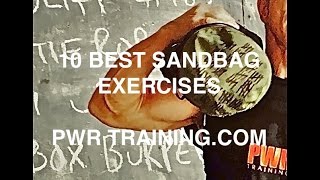 10 BEST SANDBAG EXERCISES EVER [upl. by Akins]