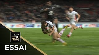 TOP 14  Essai Jérémy GONDRAND USO  Toulouse  Oyonnax  J16  Saison 20172018 [upl. by Holey]