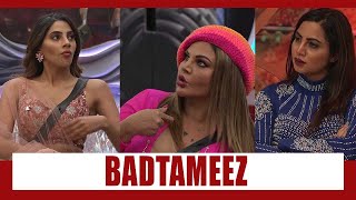 Bigg Boss 14 Weekend Ka VaarContestants call Nikki Tamboli Rakhi Sawant and Arshi Khan badtameez [upl. by Aretina]