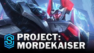 PROJECT Mordekaiser Skin Spotlight  League of Legends [upl. by Berta103]