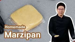 Homemade Marzipan recipe  Done in 5 minutes  Pastry 101 [upl. by Assirrak512]