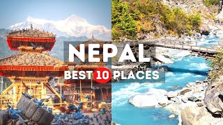 Amazing Places to visit in Nepal  Travel Video [upl. by Sterrett575]