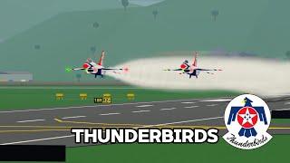 Thunderbirds airshow PTFS [upl. by Merridie621]