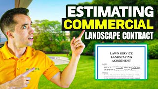 How to Estimate First Commercial Lawn Care Contract [upl. by Artie]