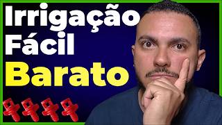 Como IRRIGAR sua grama de forma SIMPLES BARATA e FUNCIONAL [upl. by Naitsyrk]