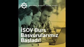 İstanbul Sanayi Odası Vakfı İSOV Burs Programı [upl. by Sholem]