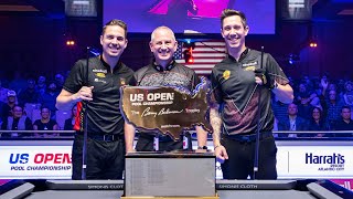 FINAL  Francisco Sanchez Ruiz vs Max Lechner  2022 US Open Pool Championship [upl. by Ottillia366]