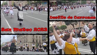 San Mateo 2023 Desfile de Carrozas [upl. by Ardnola]