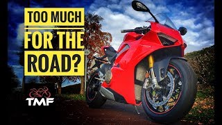 Ducati Panigale V4S Review [upl. by Semyaj]