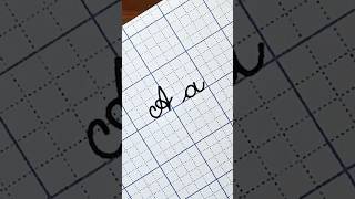 Letter A in cursive handwriting [upl. by Ahseken295]