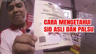 Cara mengetahui SIO asli amp Palsu [upl. by Feigin]