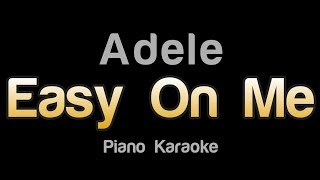 Adele  Easy On Me Karaoke Version [upl. by Fricke]