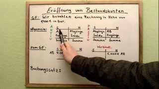 Bestandskonten eröffnen Aktiv Passiv  Full [upl. by Eibocaj144]