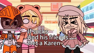 If socks and his friends met a Karen  Sock SMP [upl. by Girish312]