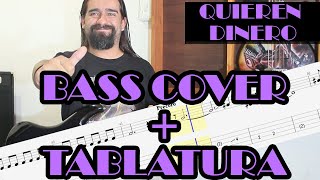 Quieren Dinero – Los Prisioneros – Bass Cover  Tablatura [upl. by Aettam]