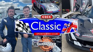 Classic Sports Car ClubSilverstone GP [upl. by Lemaceon603]