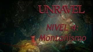 Unravel  Nivel 4 Montañismo 100 coleccionables [upl. by Ennairac]