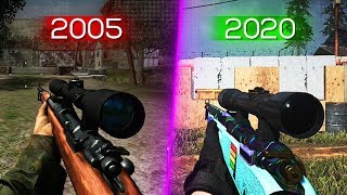 using Kar98 in every COD the evolution of Kar98k [upl. by Luht]