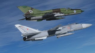 DCS MiG21 Interception [upl. by Elohc]