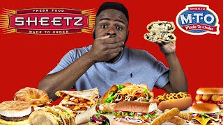 The ULTIMATE Sheetz Gas Station Food Review Taste Test  All The Popular Menu Items 17 Items [upl. by Adnilam]